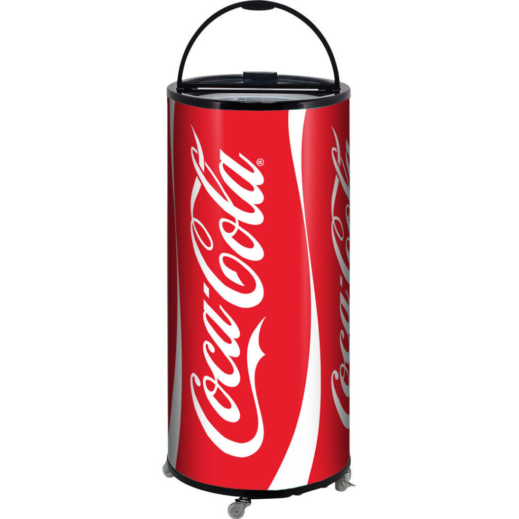 Coca-Cola - Schmick Can Cooler Barrel Fridges | Retrocade