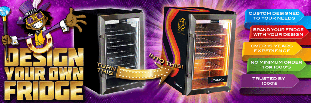 castrol CUSTOM FUEL PUMP - 70L FRIDGE - YOUR FRIDGE, YOUR WAY | Retrocade