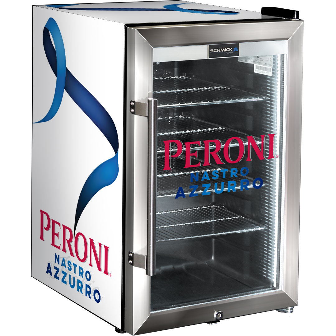 peroni Peroni branded bar fridge, Great gift idea! Great Entertaining Room Or Man Cave Item - Model SC70-SS-PERONI | Retrocade