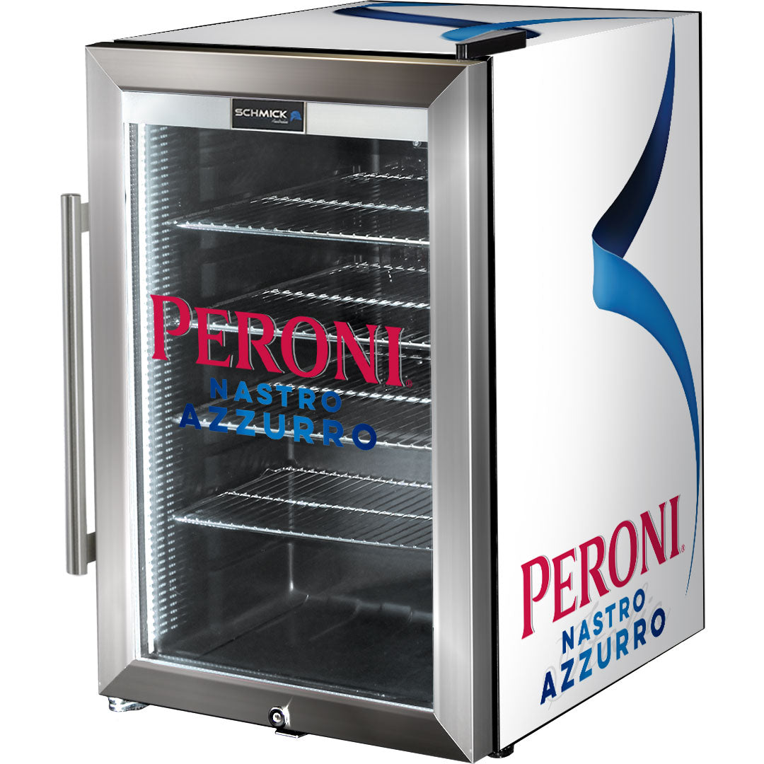 peroni Peroni branded bar fridge, Great gift idea! Great Entertaining Room Or Man Cave Item - Model SC70-SS-PERONI | Retrocade - Image 10