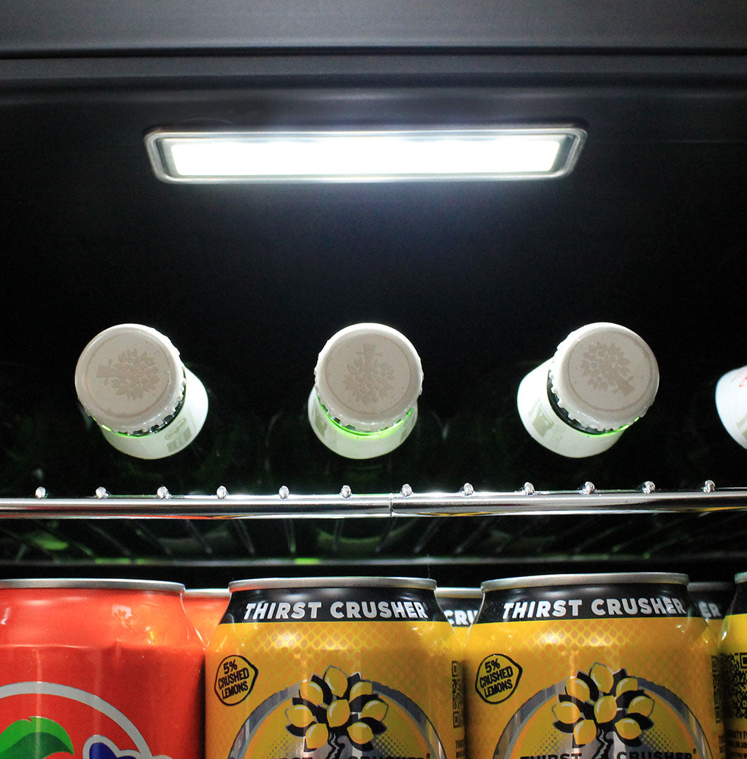 vodka cruiser Vodka Cruiser Blue Tooth Speaker Disco Bar Fridge - Model BC70B-BTS-VC | Retrocade - Image 6