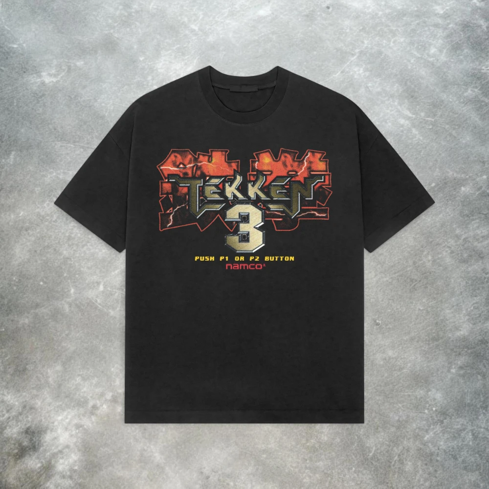 Retro Tekken 3 PS2 T-shirt - Image 2