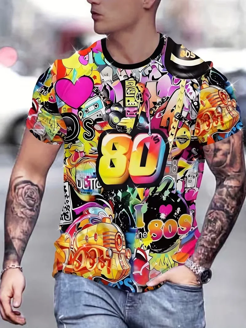Retro 80s T-Shirt - Image 2