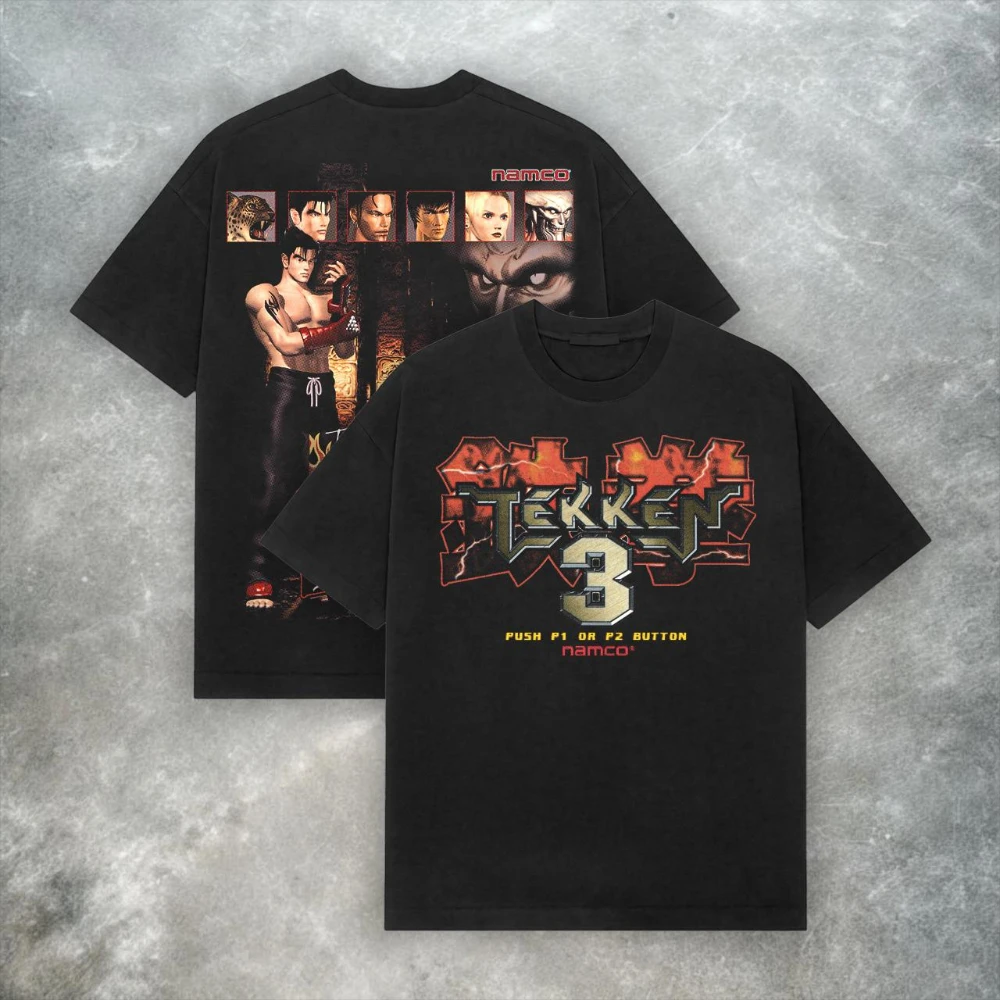 Retro Tekken 3 PS2 T-shirt