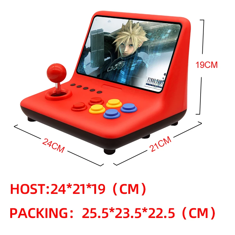 9-Inch IPS Arcade Game Console – 5000 Games Dual Joystick - Image 4