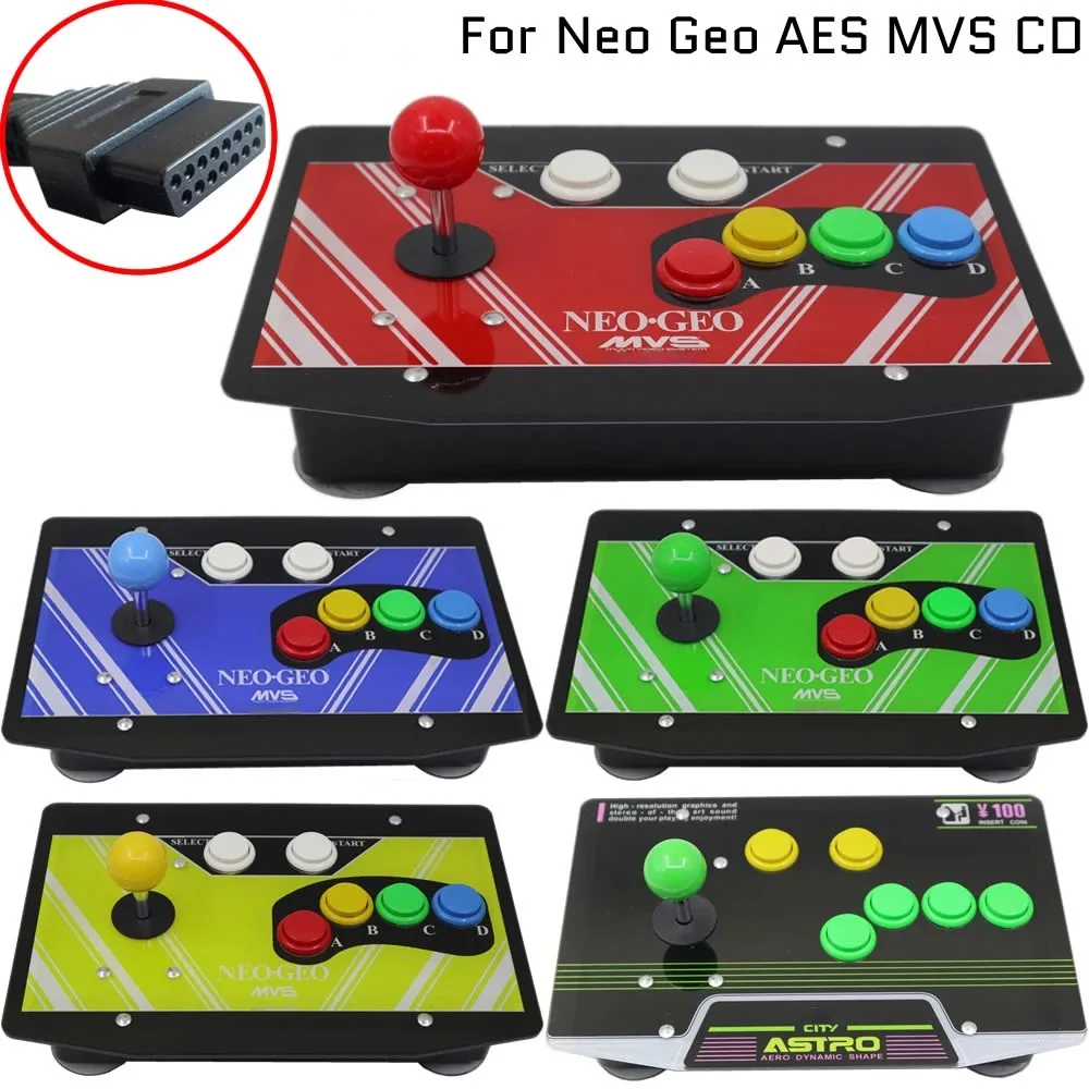 RAC-J200S Neo Geo Arcade Joystick Fight Stick 15 Pin 6 Button