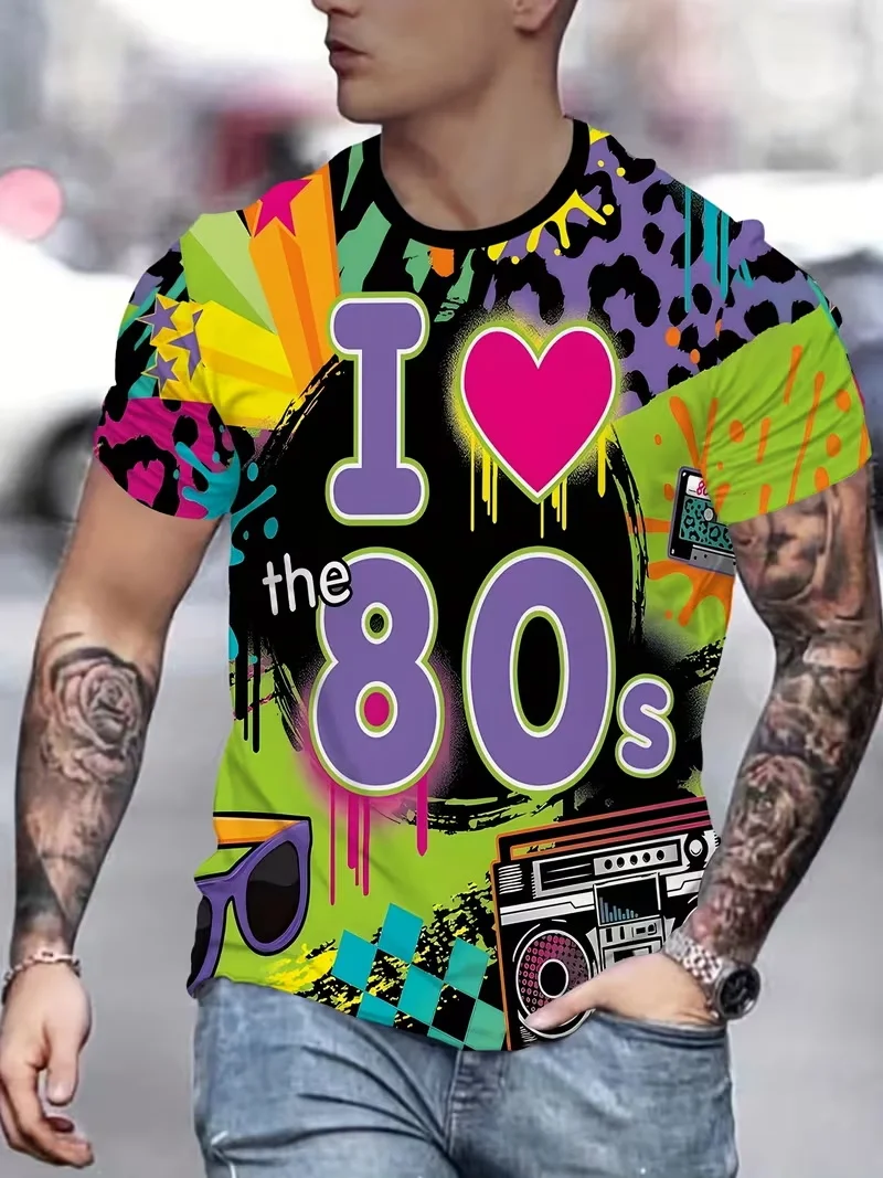 Retro 80s T-Shirt - Image 3