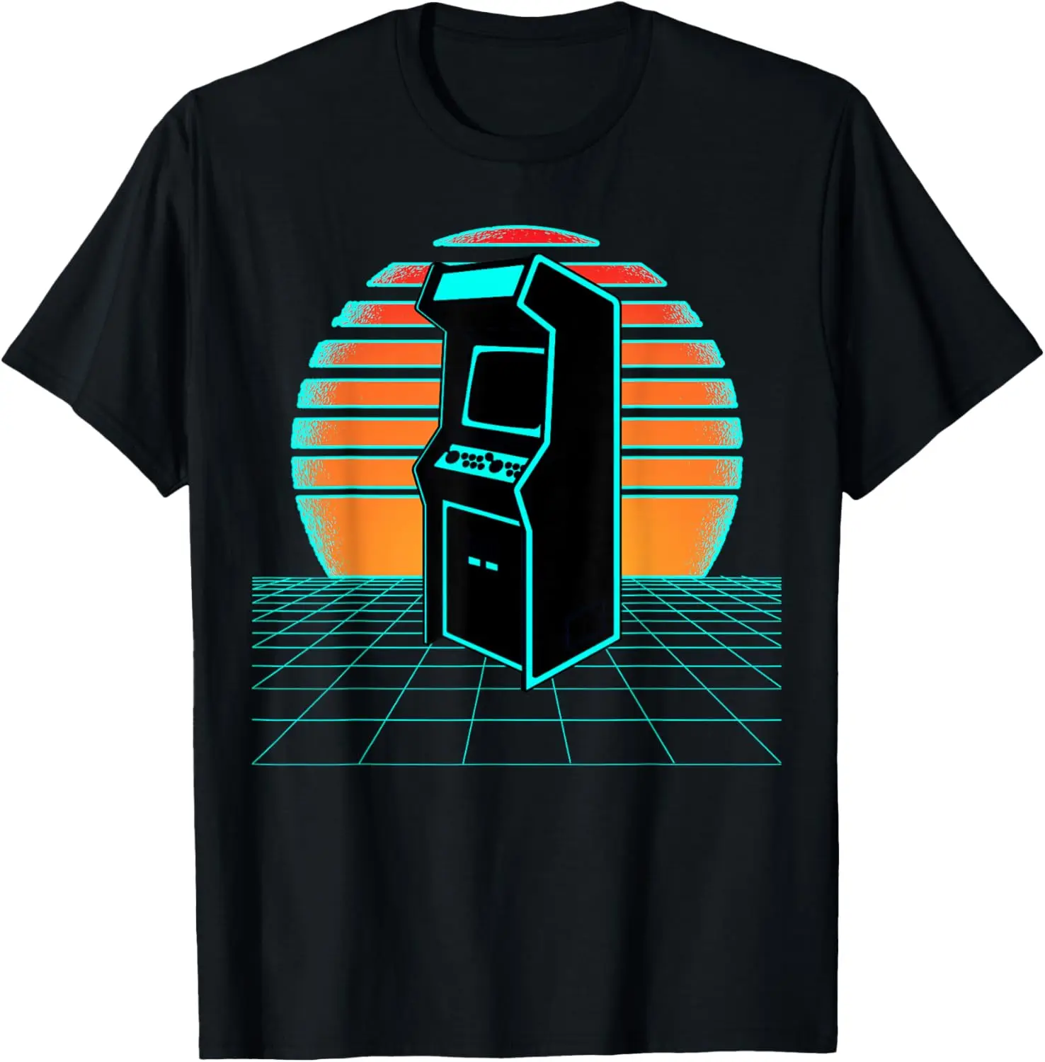 80s 90s Video Game Retro Vintage Classic Arcade T-Shirt - Image 6