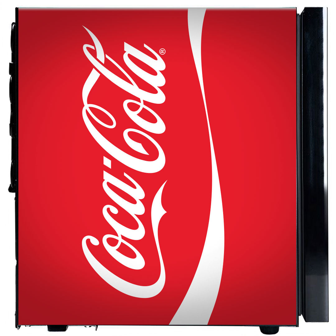 Coca-Cola Glass Door Mini Fridge With a Lock | Retrocade - Image 13