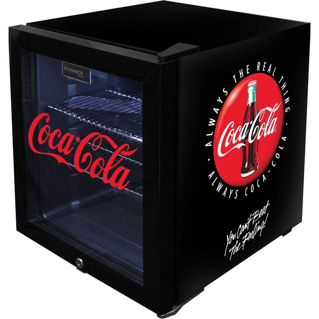 Coca-Cola Glass Door Mini Fridge With a Lock | Retrocade - Image 11