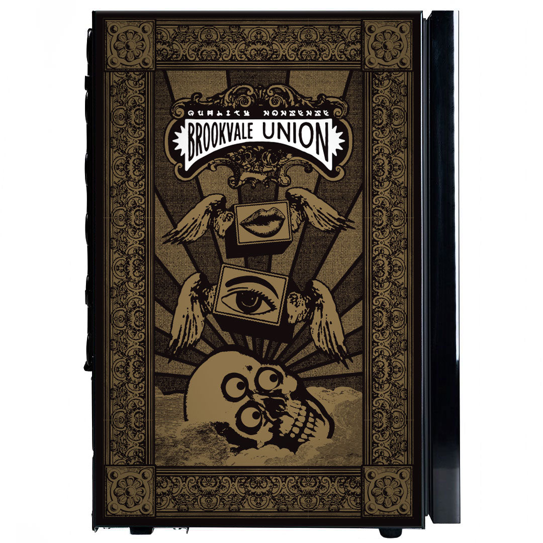 brookvale union Brookvale Union Branded Glass Door Bar Fridge With Cool Frosted Door Logo - Model SC70-B-BVU | Retrocade - Image 3