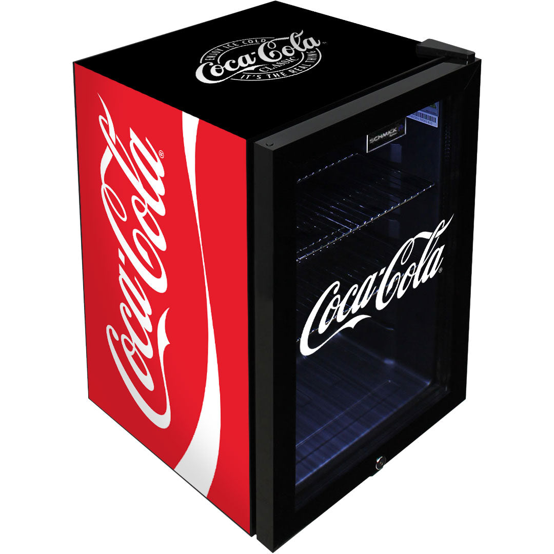 Coca-Cola Tropical Double Glazed Glass Door Bar Fridge | Retrocade - Image 2