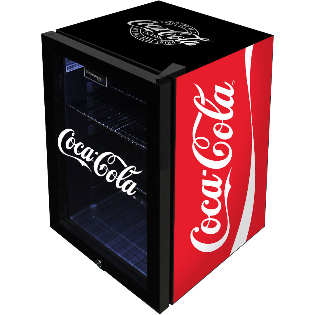 Coca-Cola Tropical Double Glazed Glass Door Bar Fridge | Retrocade - Image 9