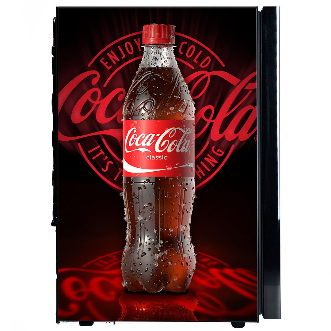Coca-Cola Tropical Double Glazed Glass Door Bar Fridge | Retrocade - Image 14