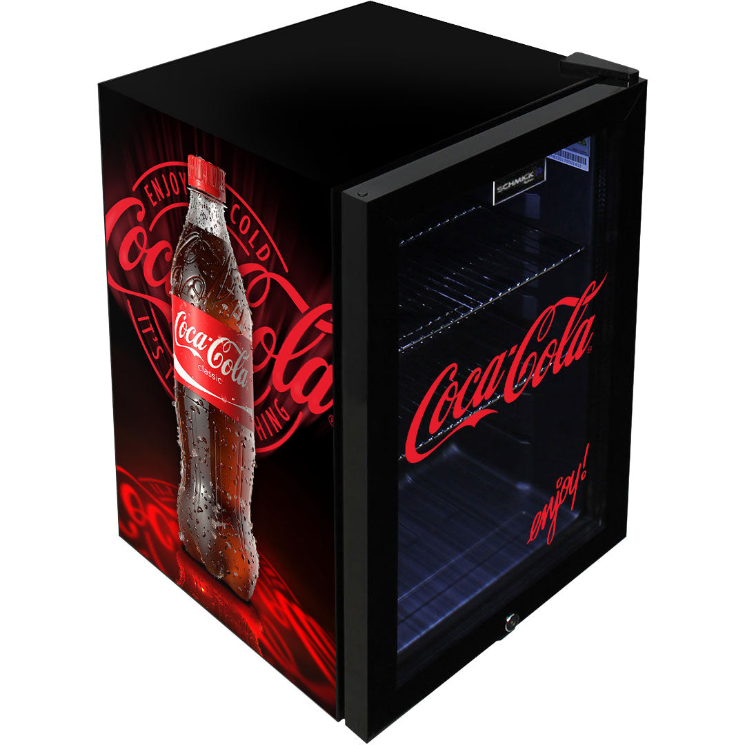 Coca-Cola Tropical Double Glazed Glass Door Bar Fridge | Retrocade - Image 3