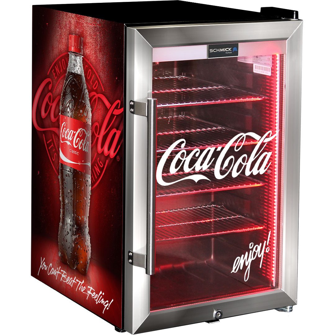 Coca-Cola Tropical Triple Glazed Outdoor Glass Bar Fridge 70 Litre | Retrocade - Image 3