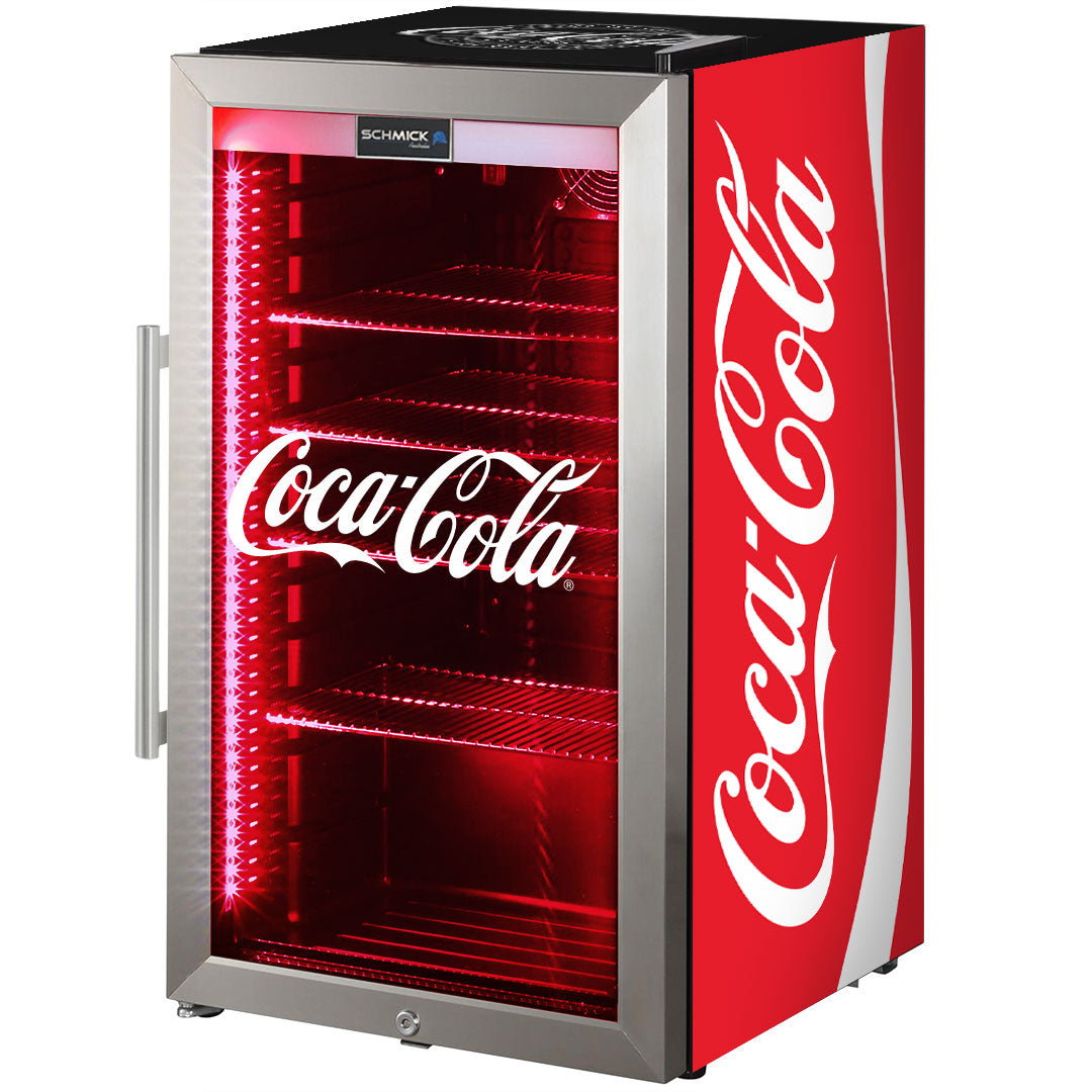 Coca-Cola Outdoor Triple Glazed Alfresco Bar Fridge With Led Strip Lights | Retrocade - Image 9