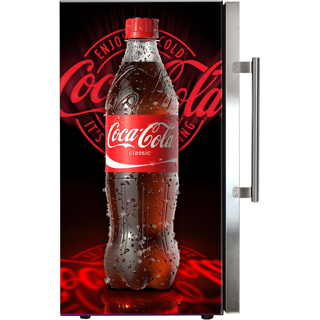 Coca-Cola Outdoor Triple Glazed Alfresco Bar Fridge With Led Strip Lights | Retrocade - Image 14