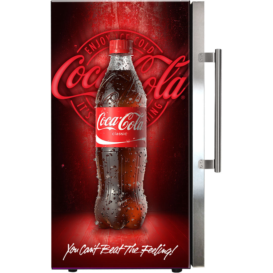 Coca-Cola Outdoor Triple Glazed Alfresco Bar Fridge With Led Strip Lights | Retrocade - Image 15
