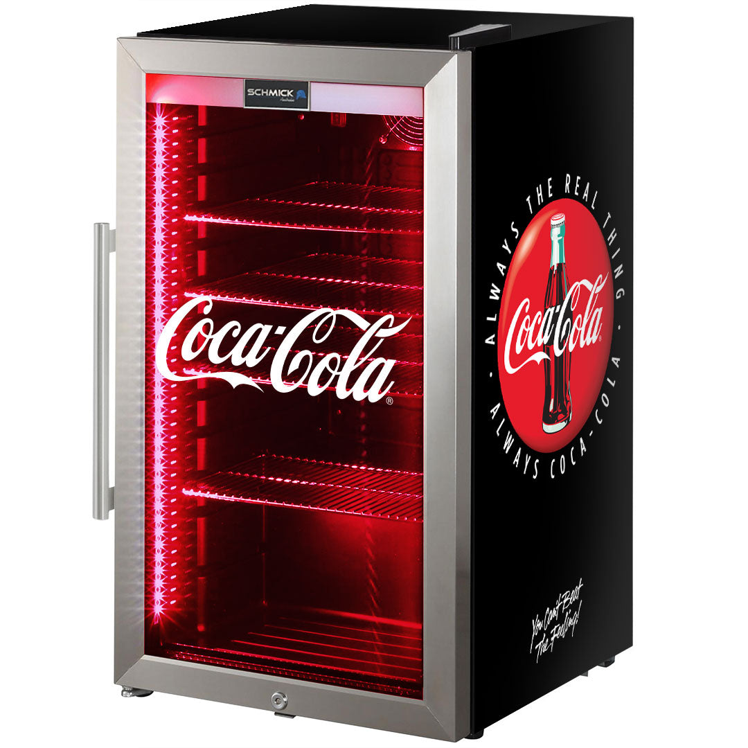 Coca-Cola Outdoor Triple Glazed Alfresco Bar Fridge With Led Strip Lights | Retrocade - Image 12