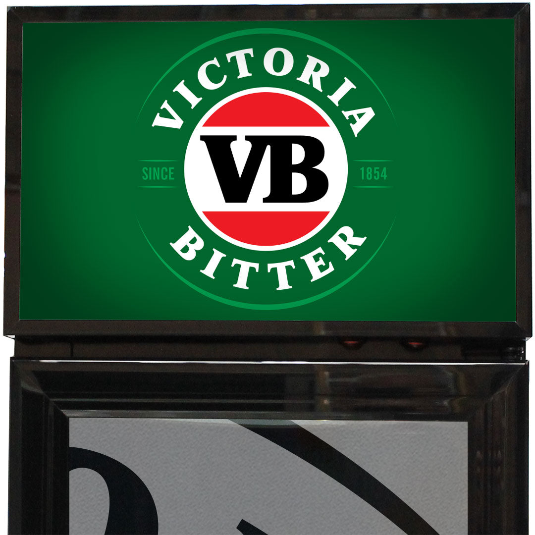 victoria bitter Victoria Bitter Branded Skinny Upright Bar Fridge - Model SS-P160-VB-V1 | Retrocade - Image 5