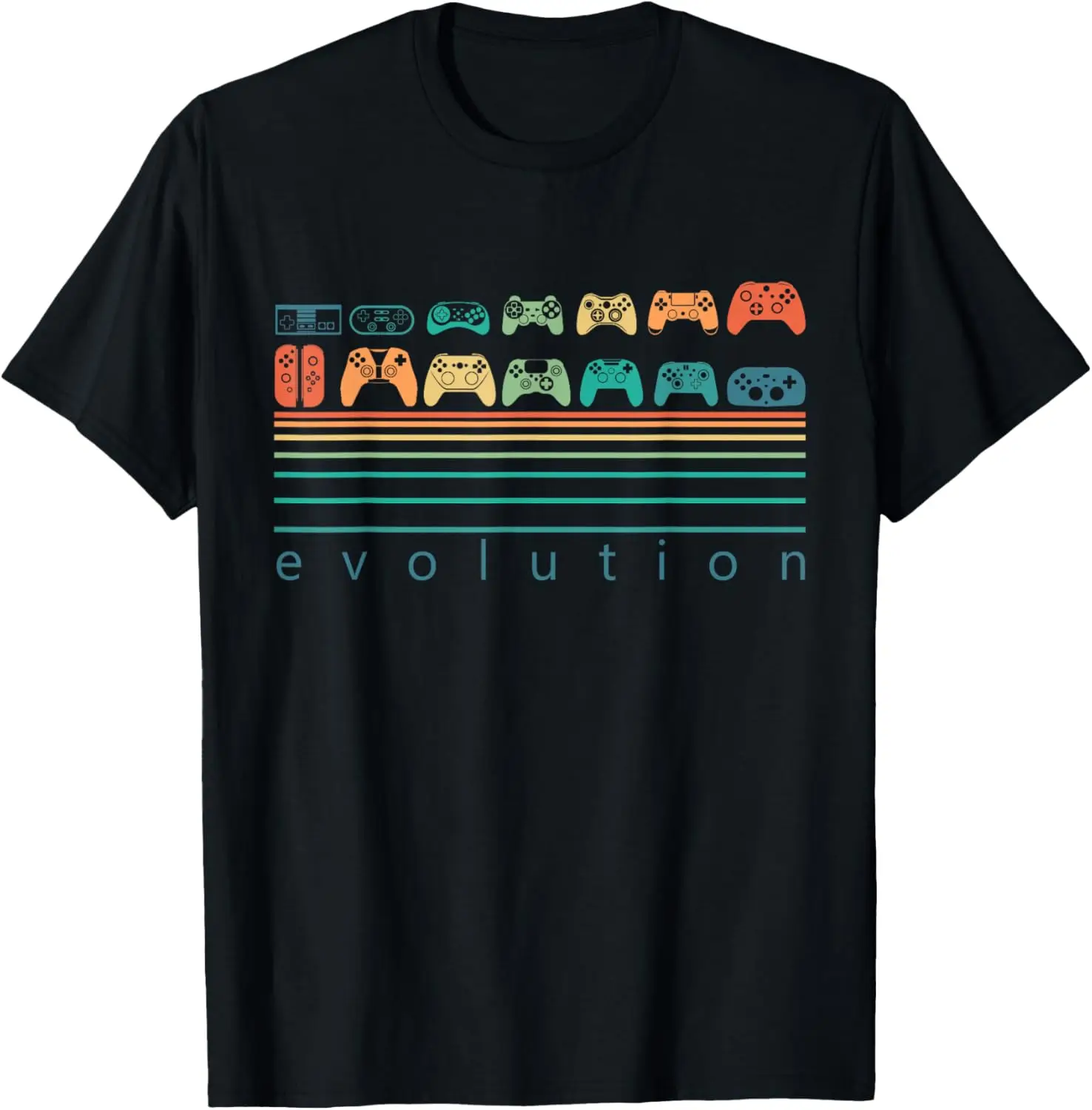 80s 90s Video Game Retro Vintage Classic Arcade T-Shirt - Image 2