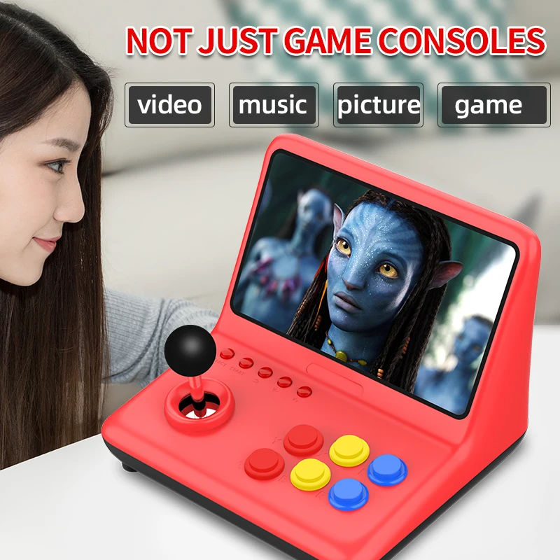 9-Inch IPS Arcade Game Console – 5000 Games Dual Joystick - Image 5