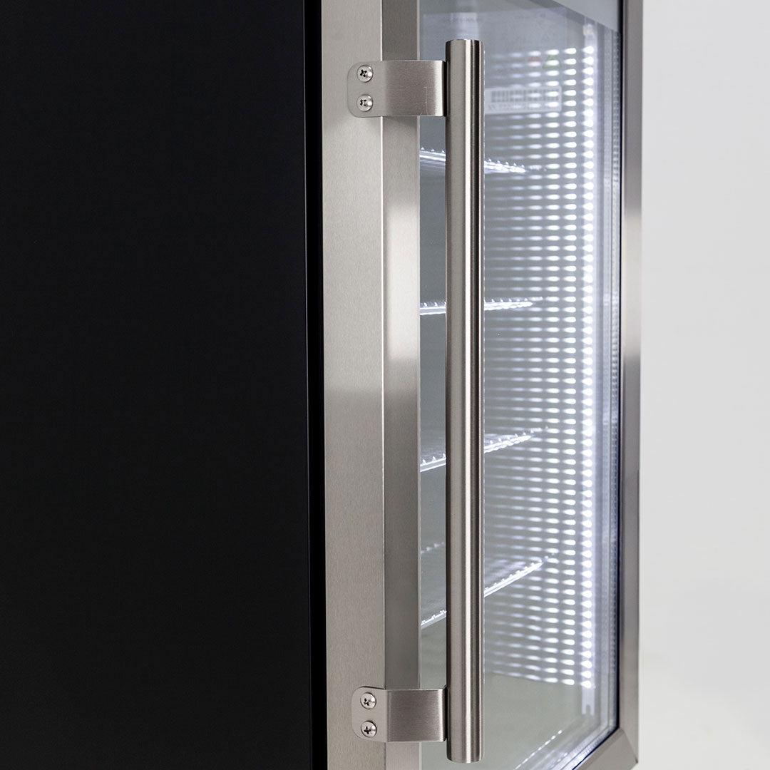 peroni Peroni Themed Alfresco Bar Fridge With Led Strip Lights, Lock and LOW E Glassd - Model SC88-SS-PERONI | Retrocade - Image 5