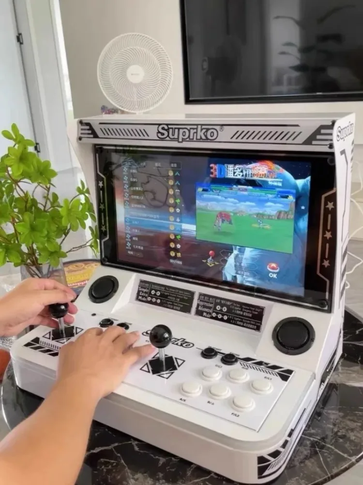 Pandora Desktop Bartop Arcade Machine – 2 Player Joystick Retro Gaming Console