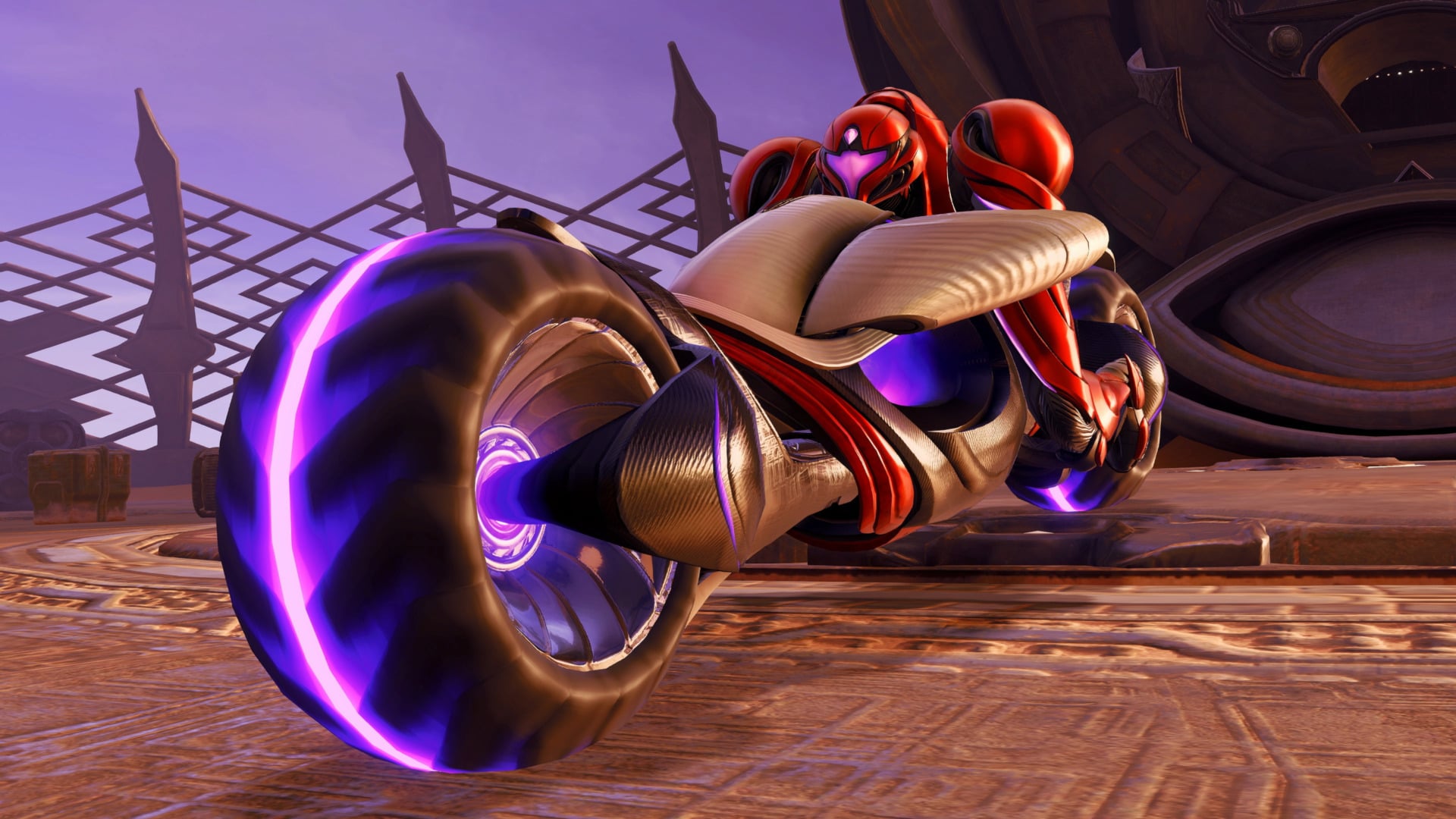 Switch2 Metroidprime4beyond samus on a bike