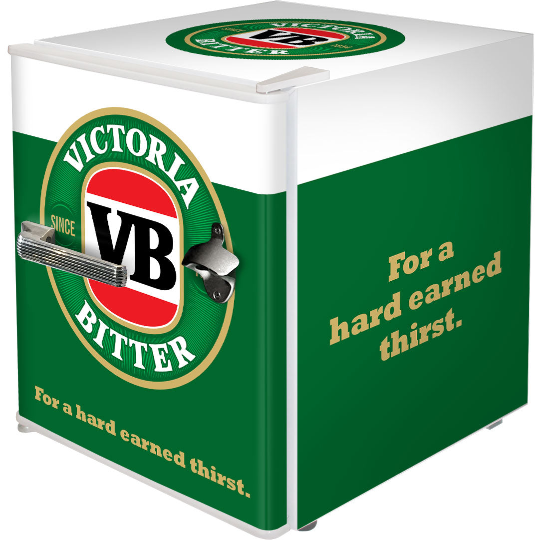 victoria bitter VB Retro Mini Bar Fridge 46Litre - Model BC46W-VB-V1 | Retrocade - Image 6