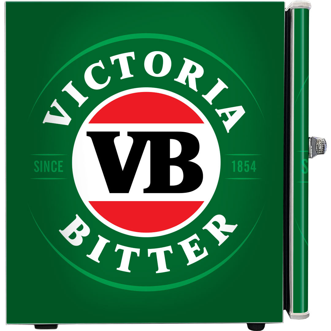 victoria bitter VB Retro Mini Bar Fridge 46 Litre With Opener - Model BC46W-VB-V2 | Retrocade - Image 3
