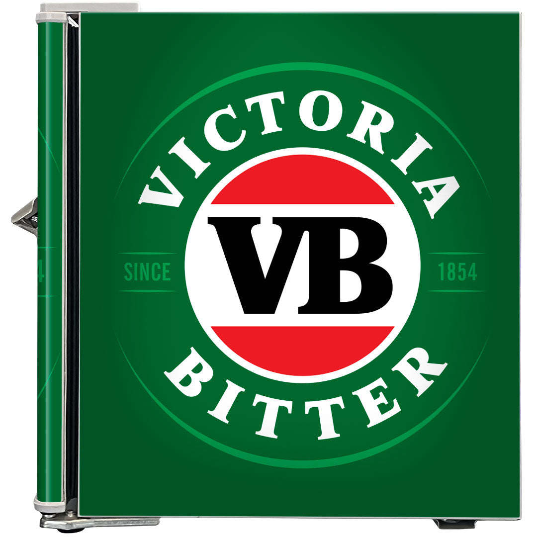 victoria bitter VB Retro Mini Bar Fridge 46 Litre With Opener - Model BC46W-VB-V2 | Retrocade - Image 4
