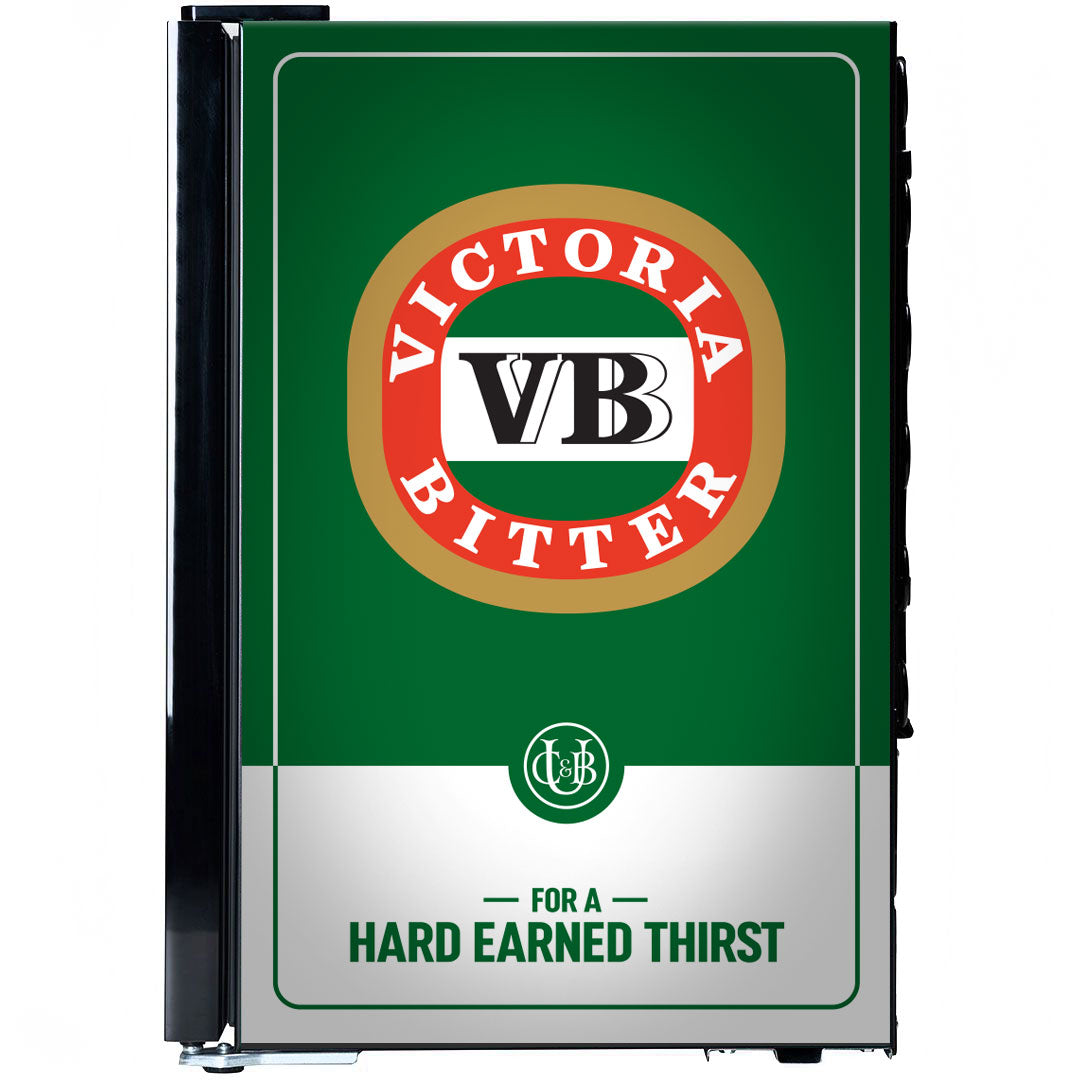 victoria bitter VB Original Branded Glass Door Bar Fridge With Cool Frosted Door Logo - Model SC70-B-VB-V2 | Retrocade - Image 7