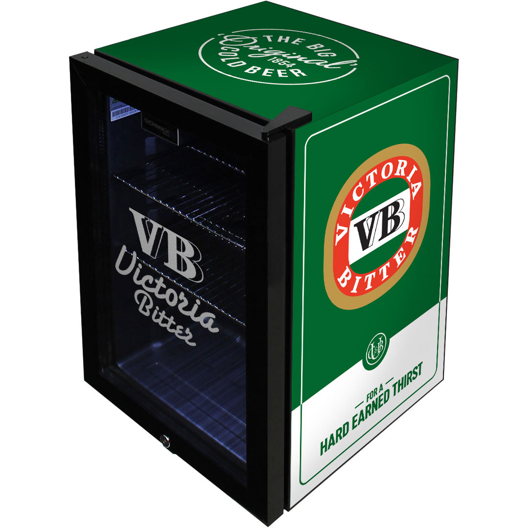 victoria bitter VB Original Branded Glass Door Bar Fridge With Cool Frosted Door Logo - Model SC70-B-VB-V2 | Retrocade - Image 10