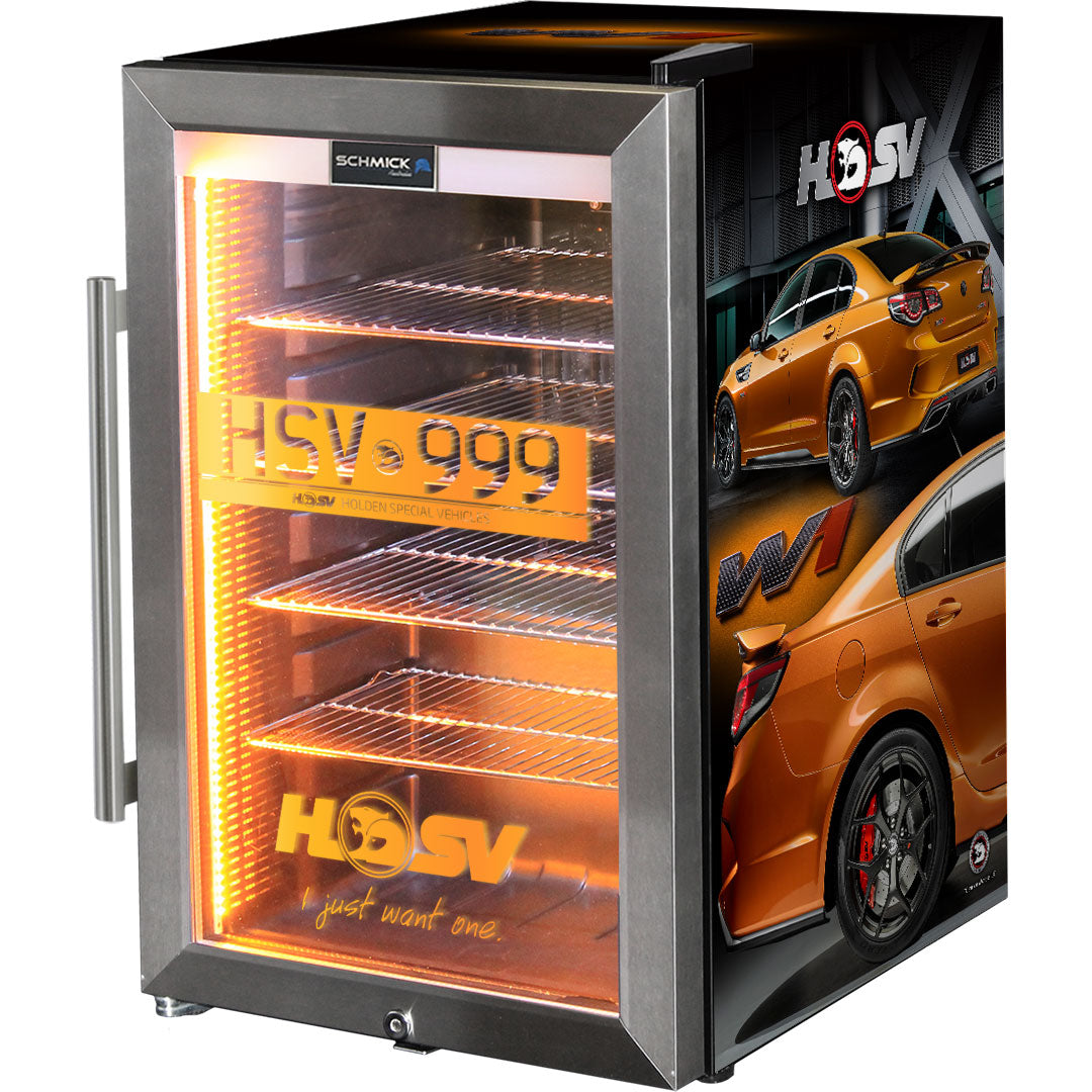 Holden HSV GTSR W1 branded bar fridge, Great gift idea! Add You Own Number Plate To Door! - Model SC70-SS-GTSR-W1 | Retrocade - Image 7