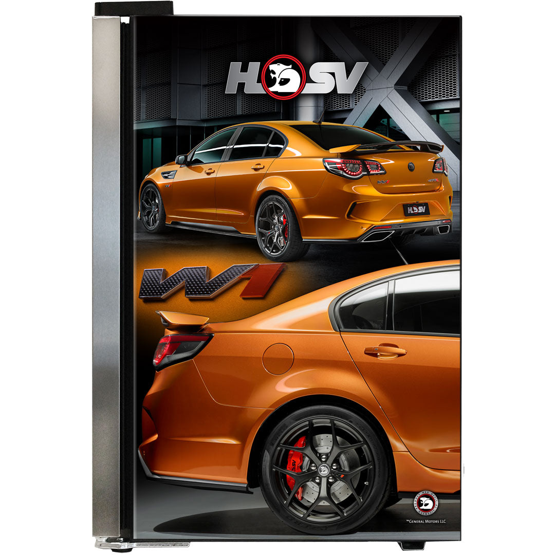 Holden HSV GTSR W1 branded bar fridge, Great gift idea! Add You Own Number Plate To Door! - Model SC70-SS-GTSR-W1 | Retrocade - Image 4