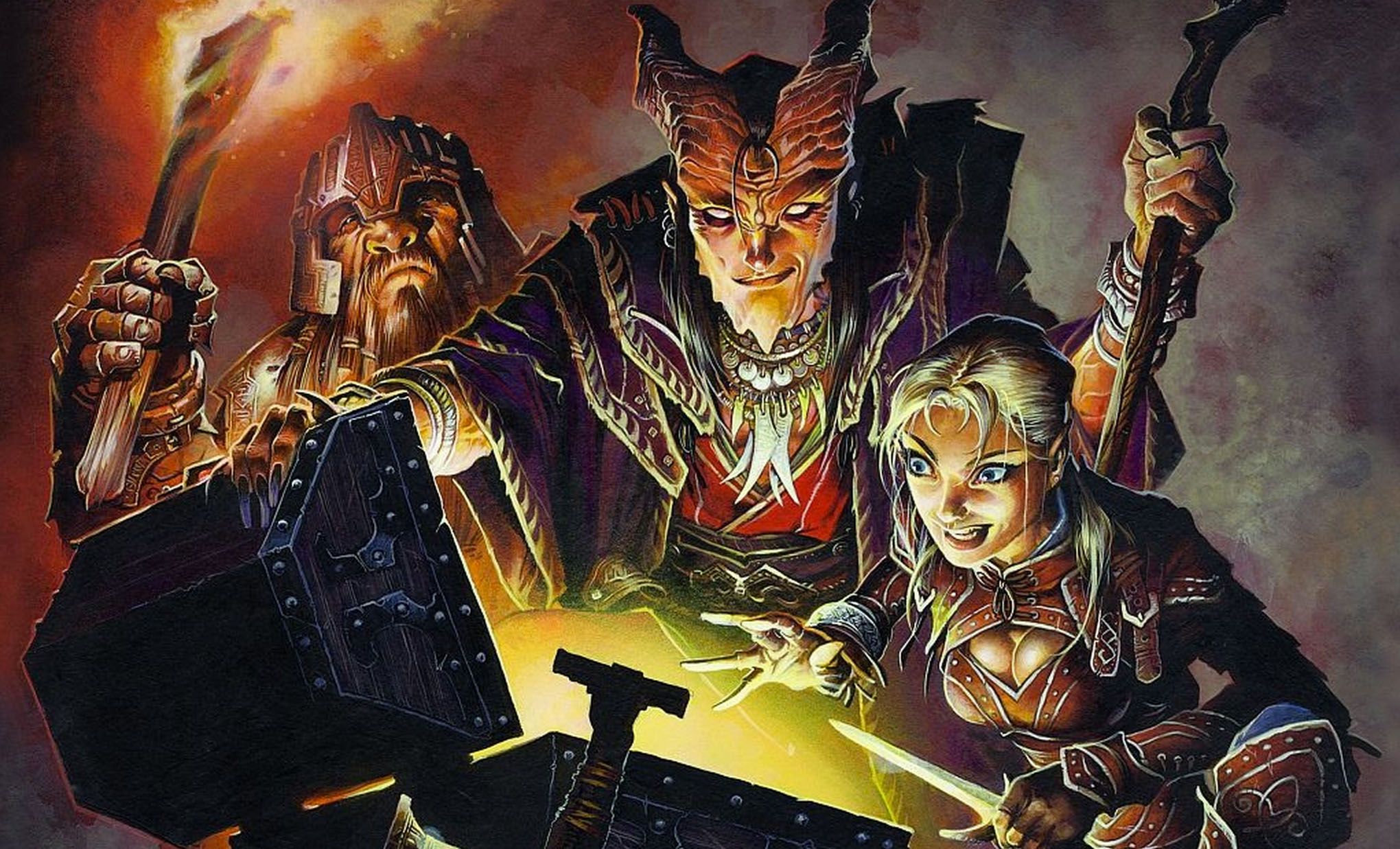 Cover art from Adventurer’s Vault 2, part of 4th edition D&D.