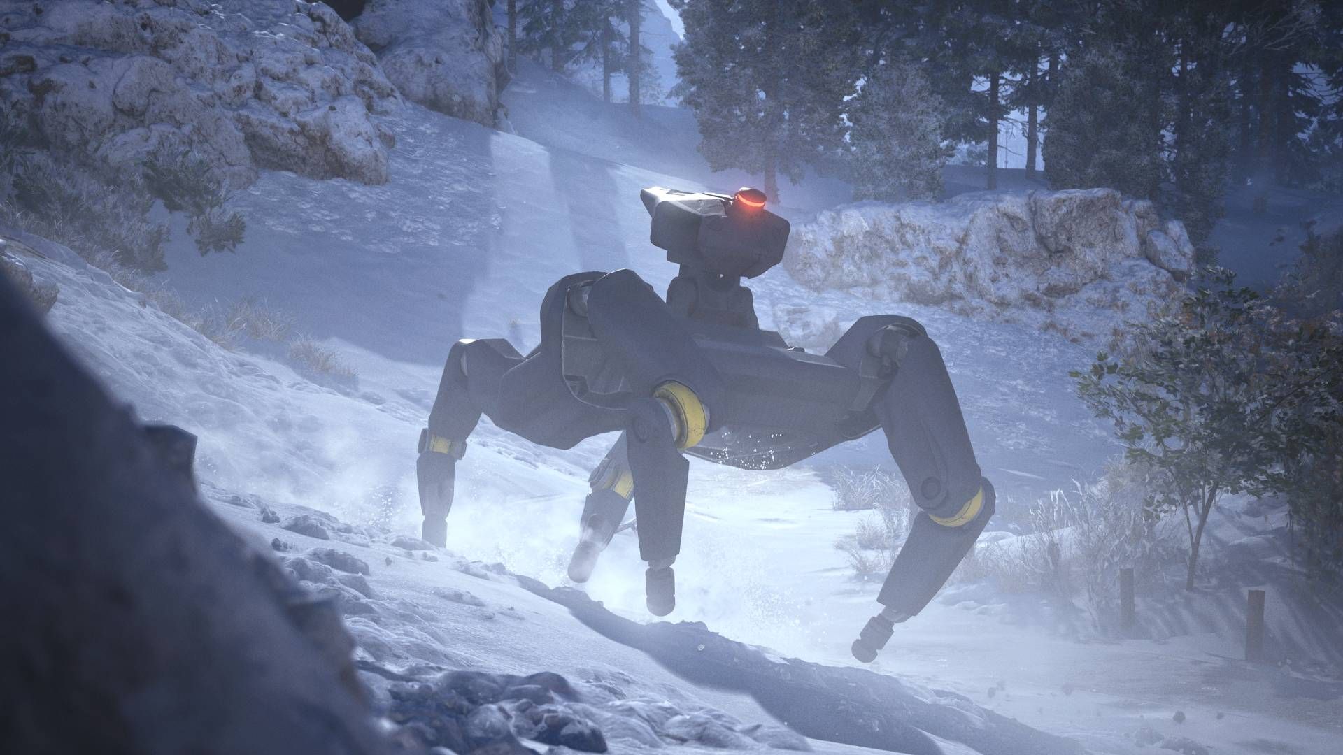 A Bully in the snow in Arc Raiders.