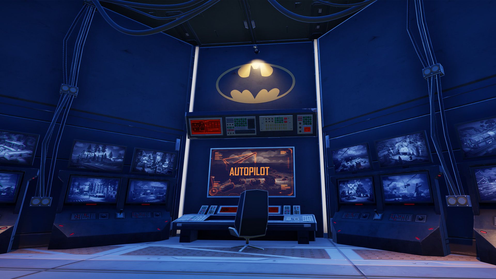 The Batcomputer as found in Fortnite Chapter 7 Season 3.