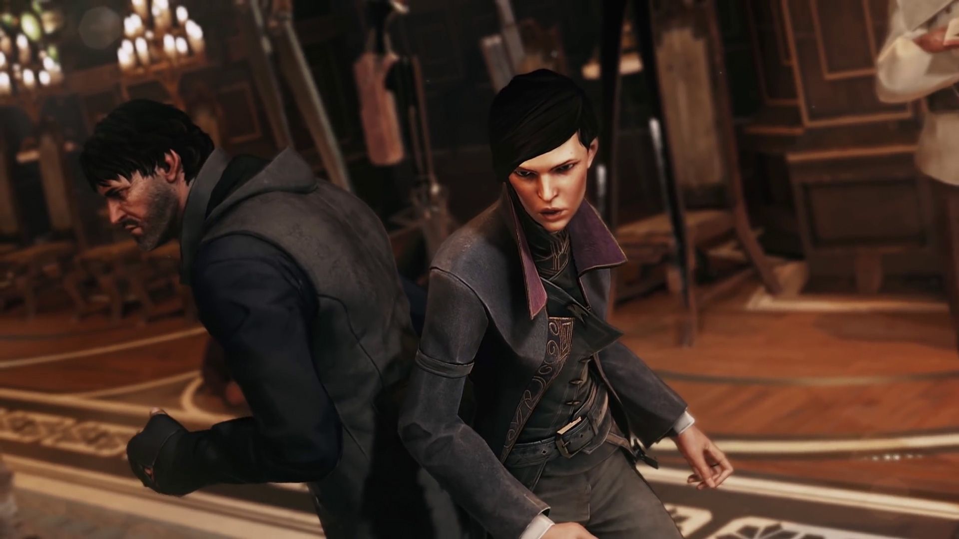 Dishonored 2 - Corvo/Emily back to back