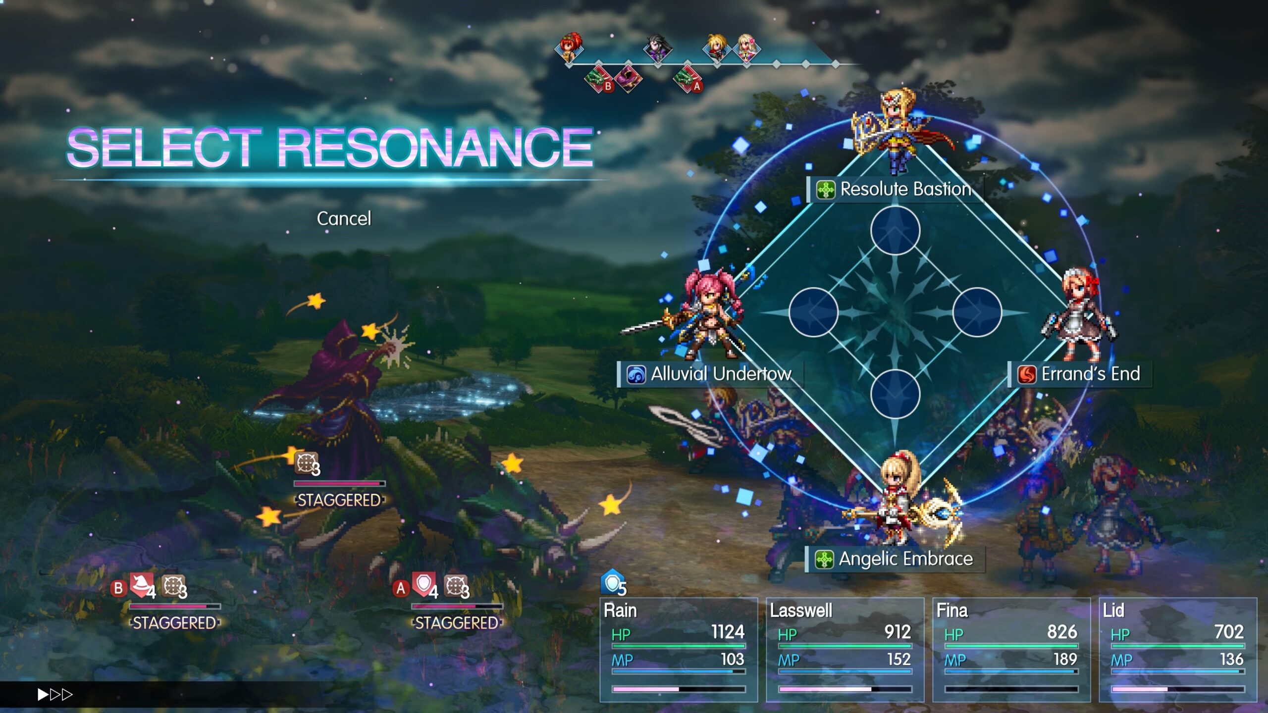 final fantasy resonance attack
