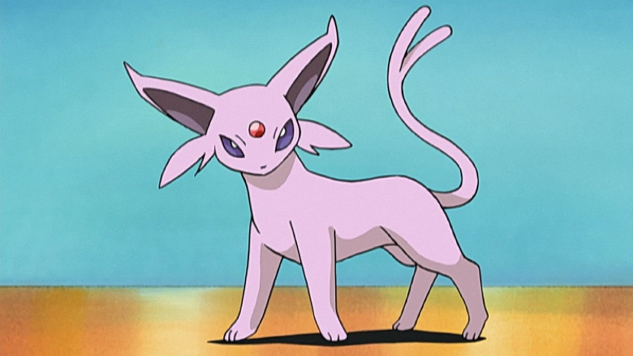 Espeon Screenshot from Pokémon anime