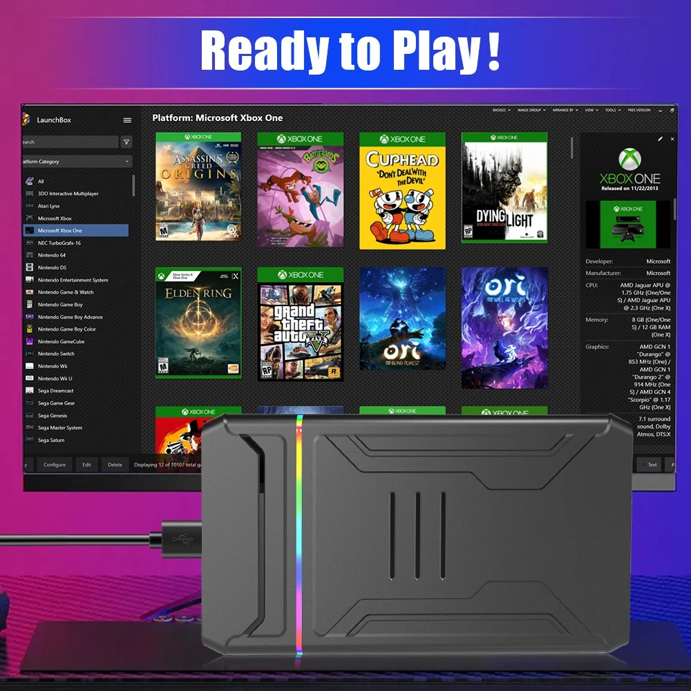 LaunchBox 3TB Game Hard Drive 10,000+ Games USB 3.0 for Windows PC - Image 4