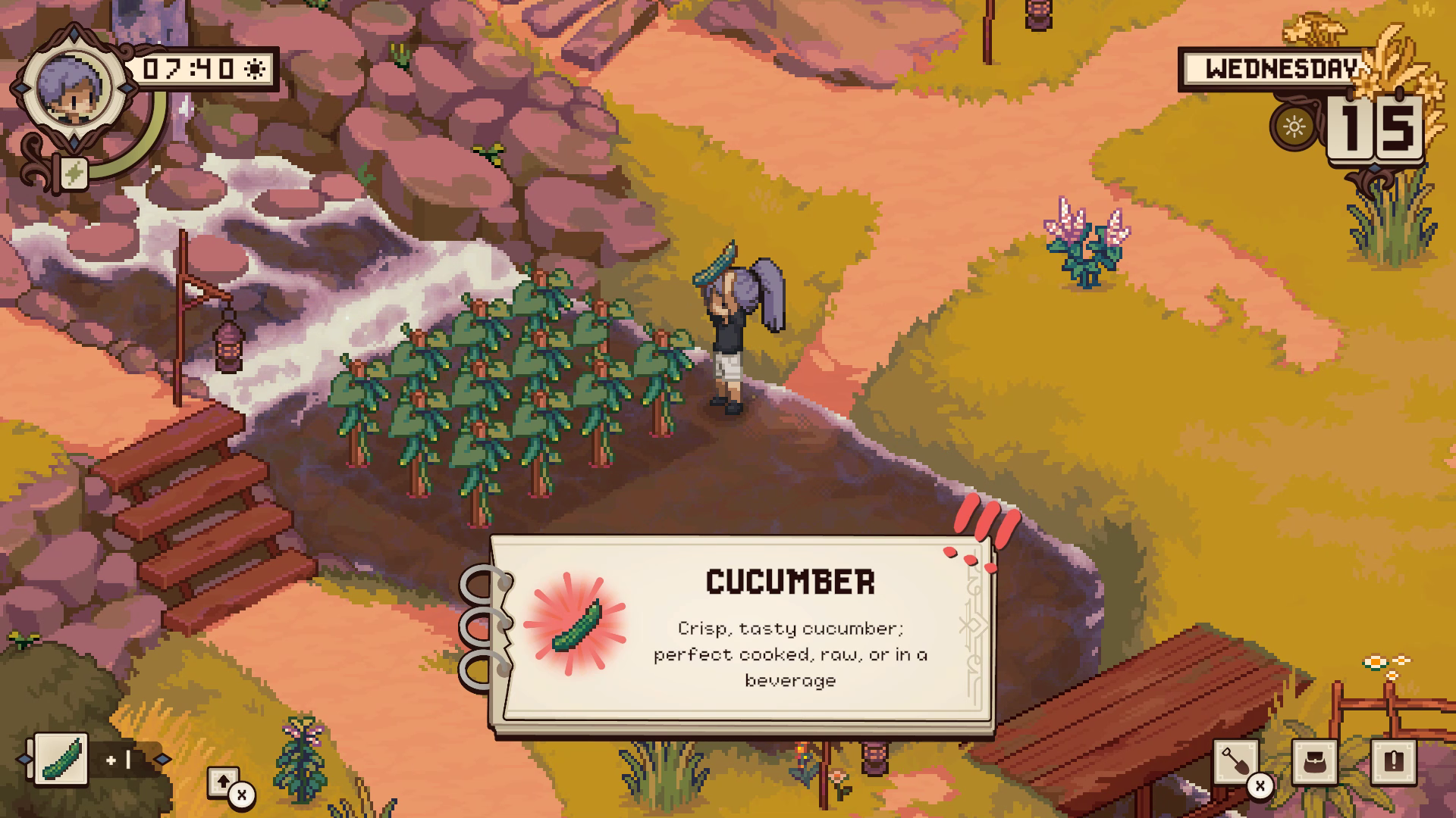 A very good cucumber in Grave Seasons