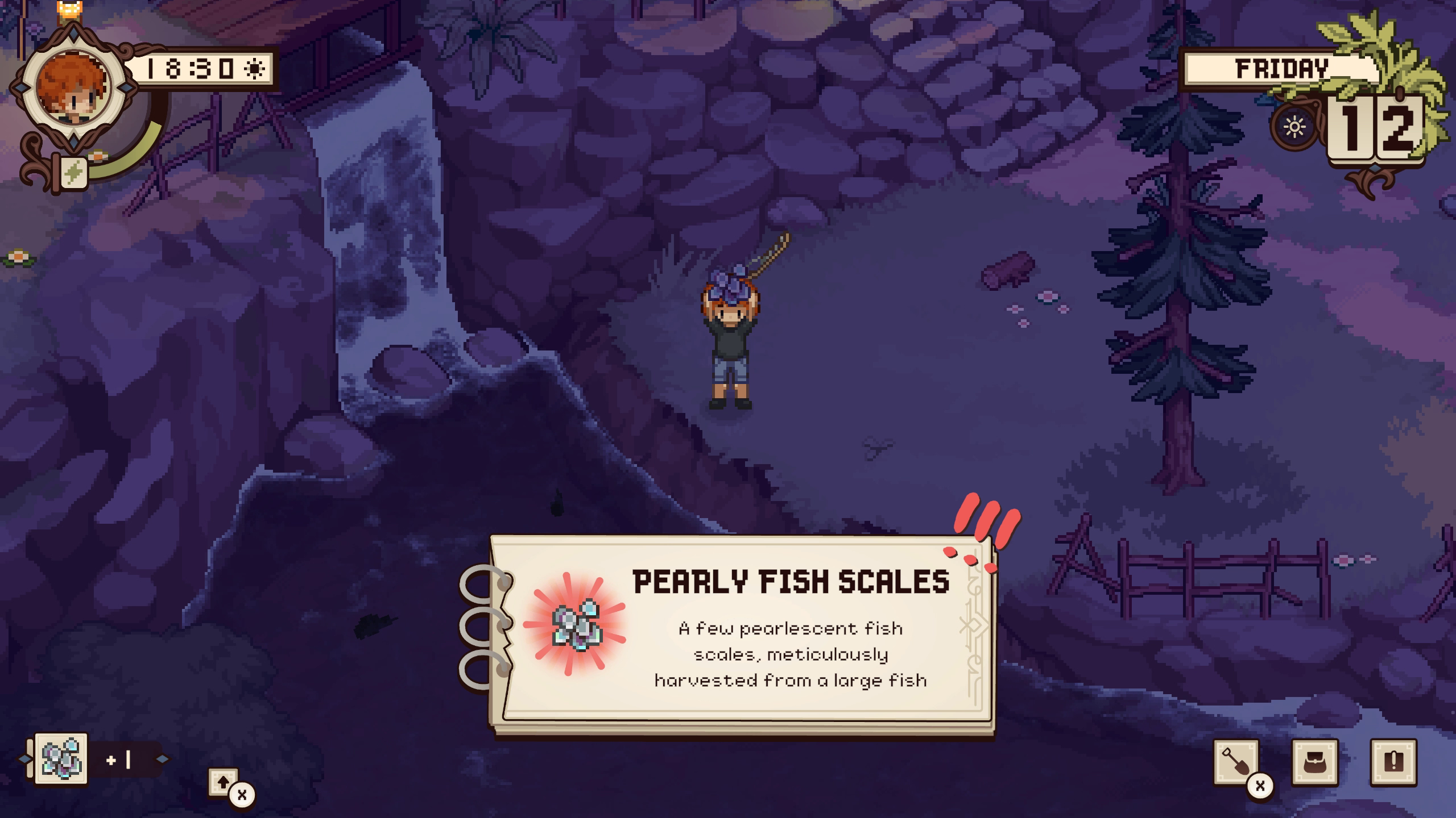 Fish scales in Grave Seasons