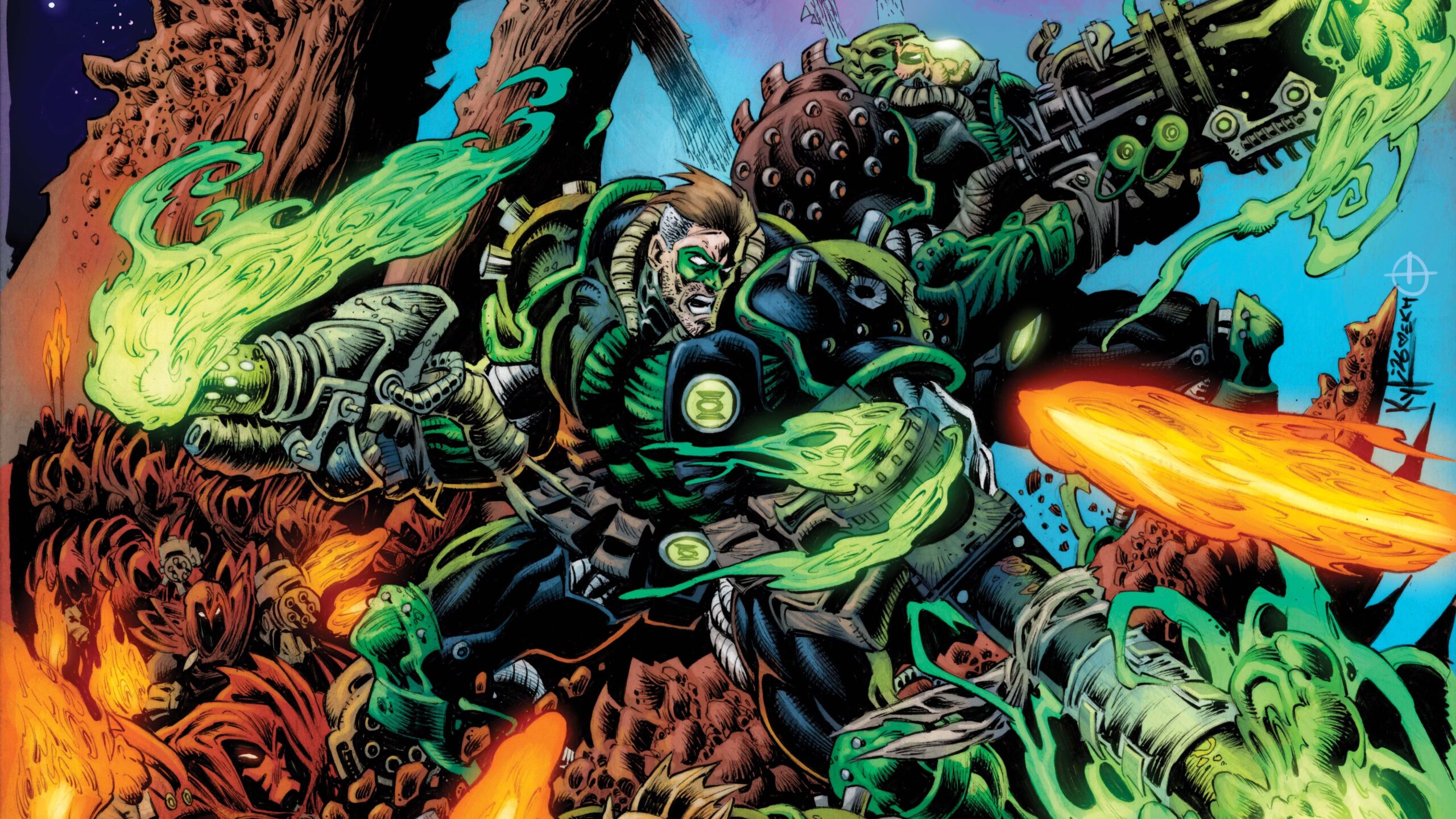DC Unveils a Warhammer 40,000-Inspired Green Lantern
