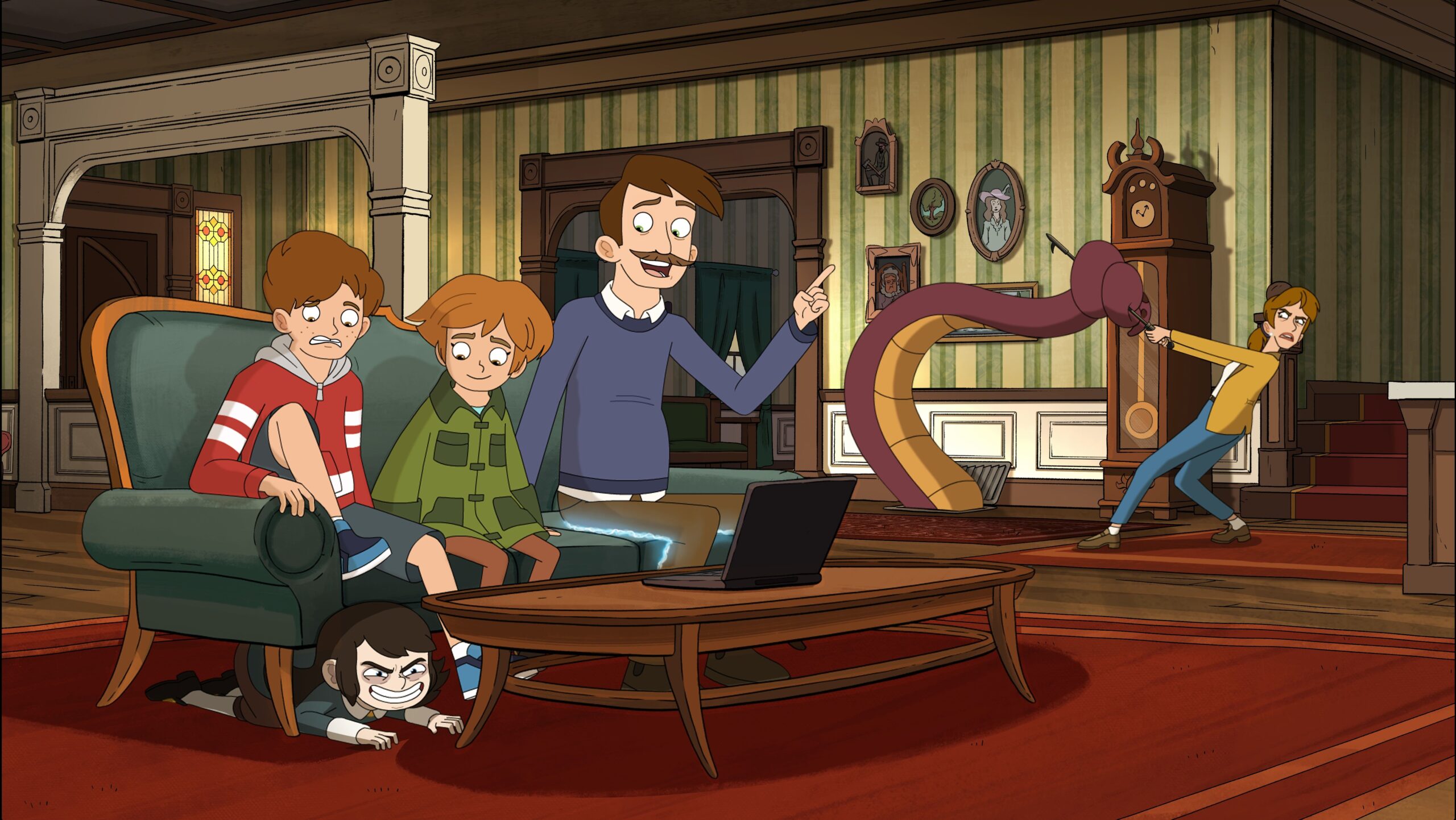 The characters of Haunted Hotel