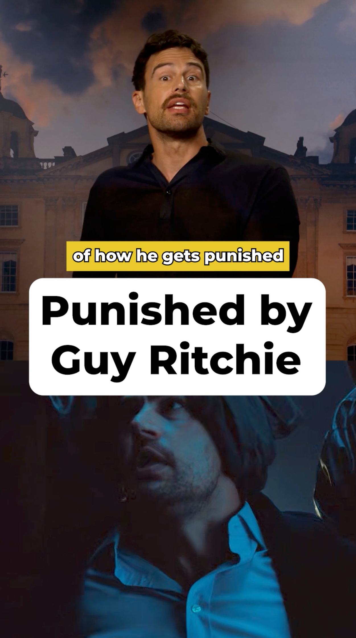 How Guy Ritchie punished Theo James in The Gentlemen