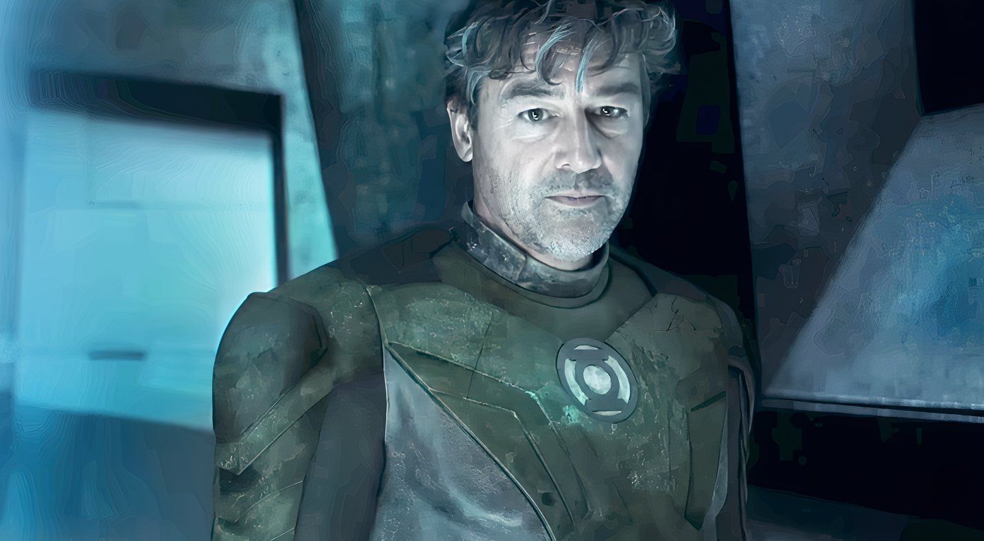 Lanterns hal jordan in suit